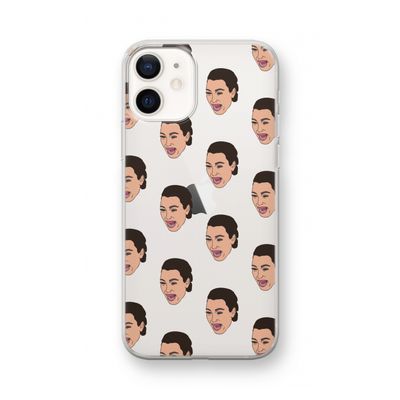 Ugly Cry Call: iPhone 12 mini Transparant Hoesje