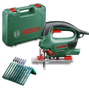 Bosch Groen PST 800 PEL decoupeerzaag + 10 zaagbladen - 06033A0101