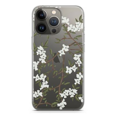 Blossoming spring: iPhone 13 Pro Transparant Hoesje