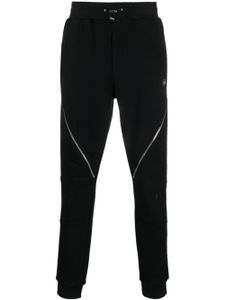 Philipp Plein pantalon de jogging Constructed à zips décoratifs - Noir