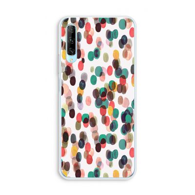 Tropical Dots: Huawei P Smart Pro Transparant Hoesje