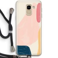 Saturday Flow: Samsung Galaxy J6 (2018) Transparant Hoesje met koord