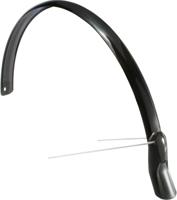 Achterspatbord Eurofender Scatto 28" x 51 mm - zwart