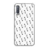 Pluimen: Samsung Galaxy A7 (2018) Transparant Hoesje