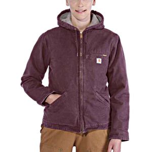 Carhartt Sandstone Sierra Jacket Deep Wine Dames Carhartt Sandstone Sierra Jacket Deep Wine Dames