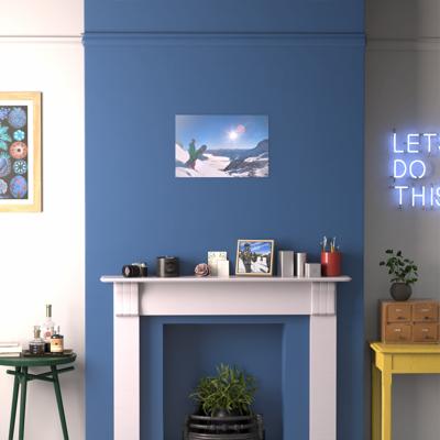 Foto op aluminium 40x60