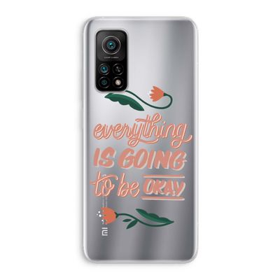 Optimistic flower girl: Xiaomi Mi 10T 5G Transparant Hoesje