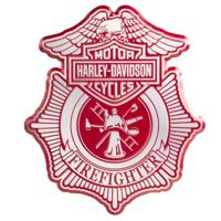 Harley-Davidson - Firefighter Metal Bord (35 x 40 cm) Harley-Davidson - Firefighter Metal Bord (35 x 40 cm)
