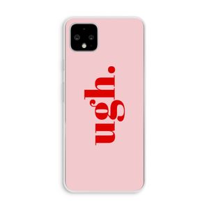 Ugh: Pixel 4 XL Transparant Hoesje