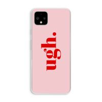 Ugh: Pixel 4 XL Transparant Hoesje