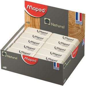 Gum Maped Dessin display ÃƒÆ’ 40 stuks wit