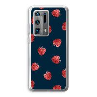 Framboosjes: Huawei P40 Pro Plus Transparant Hoesje