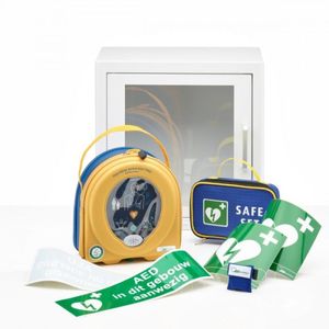 HeartSine 350P AED + binnenkast-Wit