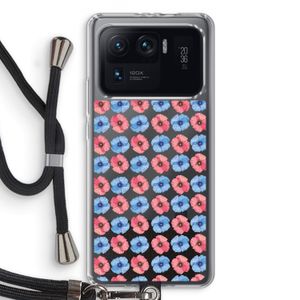 Klaproosjes: Xiaomi Mi 11 Ultra Transparant Hoesje met koord