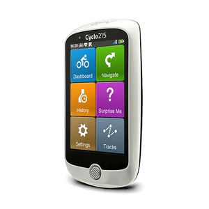 Mio Cyclo 215 HC navigator 8,89 cm (3.5") Touchscreen Handheld Wit 151 g