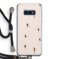 Dancing #1: Samsung Galaxy S10e Transparant Hoesje met koord