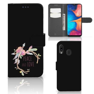 Samsung Galaxy A30 Leuk Hoesje Boho Text Samsung Galaxy A30 Leuk Hoesje Boho Text