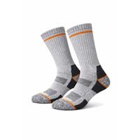 Boru - Werksokken Heren - Grijs 2-pack