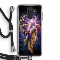 Aerial Angel: Samsung Galaxy J8 (2018) Transparant Hoesje met koord