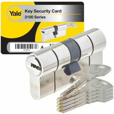 Veiligheidscilinder Yale 30 x 40 mm Blik