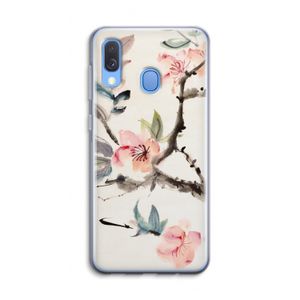 Japanse bloemen: Samsung Galaxy A40 Transparant Hoesje