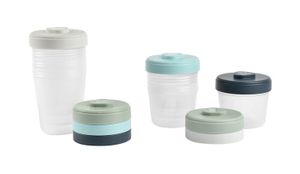 Beaba Set 2de leeftijd 8 porties clip - (4x150ml + 4x250ml)