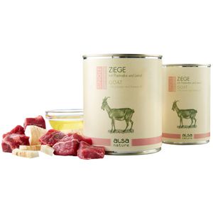 alsa-nature SINGLE Geit met pastinaak, 800 g, Aantal: 120 x 800 g