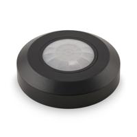 LED-bewegingsmelder plafond opbouw binnen zwart LED-bewegingsmelder plafond opbouw binnen zwart