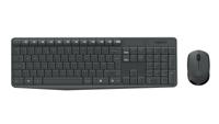 Logitech MK235 desktop zwart