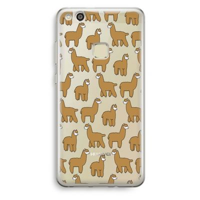 Alpacas: Huawei Ascend P10 Lite Transparant Hoesje