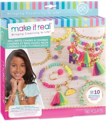 Make It Real Neon Armband Met Bedeltjes Maken