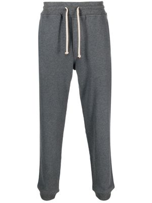 Brunello Cucinelli pantalon chiné à lien de resserrage - Gris