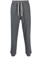 Brunello Cucinelli pantalon chiné à lien de resserrage - Gris