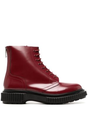 Adieu Paris bottines Type 196 en cuir - Rouge