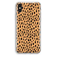 Panter: iPhone XS Max Transparant Hoesje Panter: iPhone XS Max Transparant Hoesje