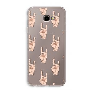 Rock: Samsung Galaxy J4 Plus Transparant Hoesje