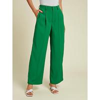 groene casual lange broek