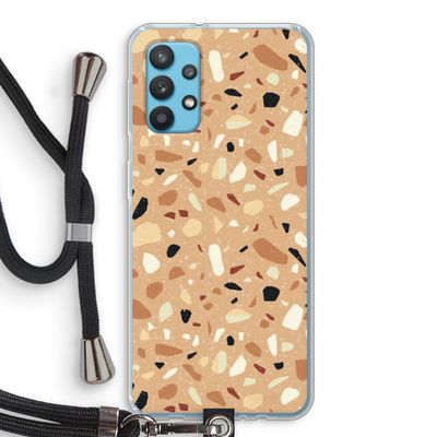 Terrazzo N°17: Samsung Galaxy A32 4G Transparant Hoesje met koord
