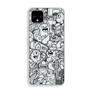 Vexx Black City : Pixel 4 XL Transparant Hoesje