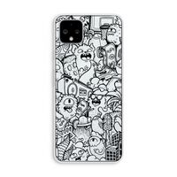 Vexx Black City : Pixel 4 XL Transparant Hoesje