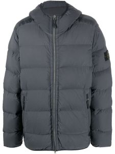 Stone Island doudoune à capuche - Gris
