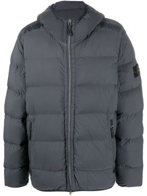 Stone Island doudoune à capuche - Gris