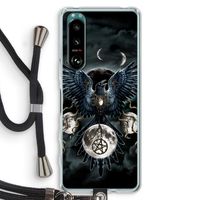 Sinister Wings: Sony Xperia 5 III Transparant Hoesje met koord