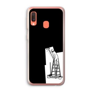 Musketon Painter: Samsung Galaxy A20e Transparant Hoesje