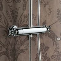 Hotbath Amice opbouw douche thermostaat met omstel chroom A016CR