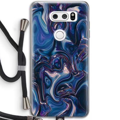 Mirrored Mirage: LG V30 Transparant Hoesje met koord