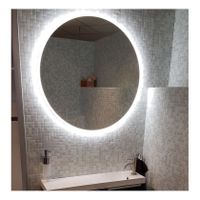 Badkamerspiegel SPV13000 | 80 cm | Indirecte LED verlichting | Touch button | Met spiegelverwarming