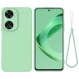 Huawei Nova 12 SE/11 SE Liquid Siliconen Hoesje - Groen