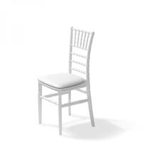 Bruiloftstoel Chiavari met stoffen kussentje (set van 28 stuks) Bruiloftstoel Chiavari met stoffen kussentje (set van 28 stuks)