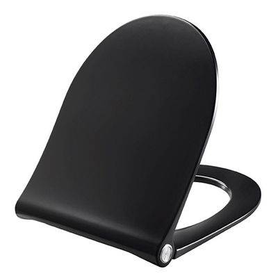 Pressalit Sway d2 closetzitting met softclosing en quickrelease zwart 994001-df4999